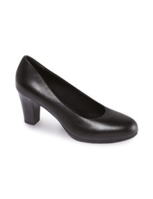 Footsure women's plateau court shoe