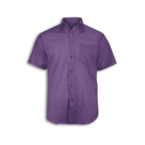 Alexandra men's woven colour short sleeved shirt