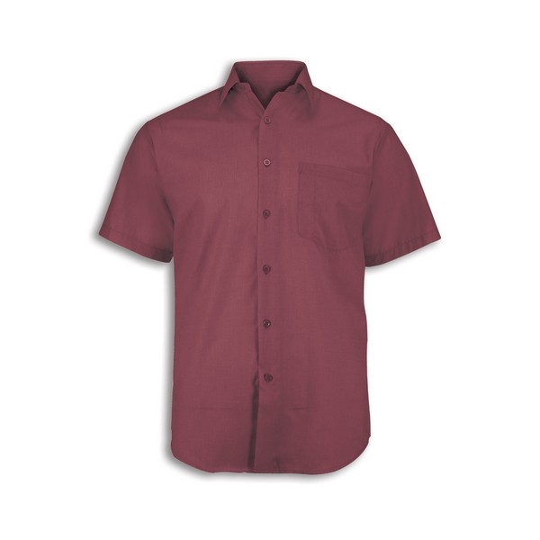 Alexandra men's woven colour short sleeved shirt