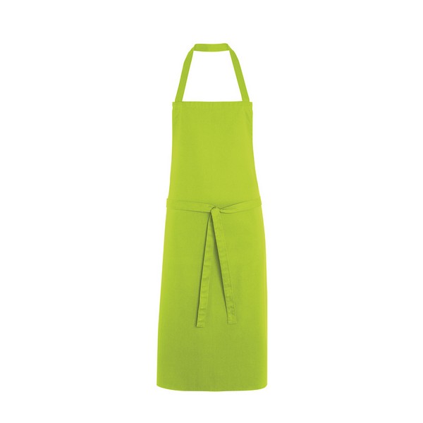 Alexandra lime green bib apron